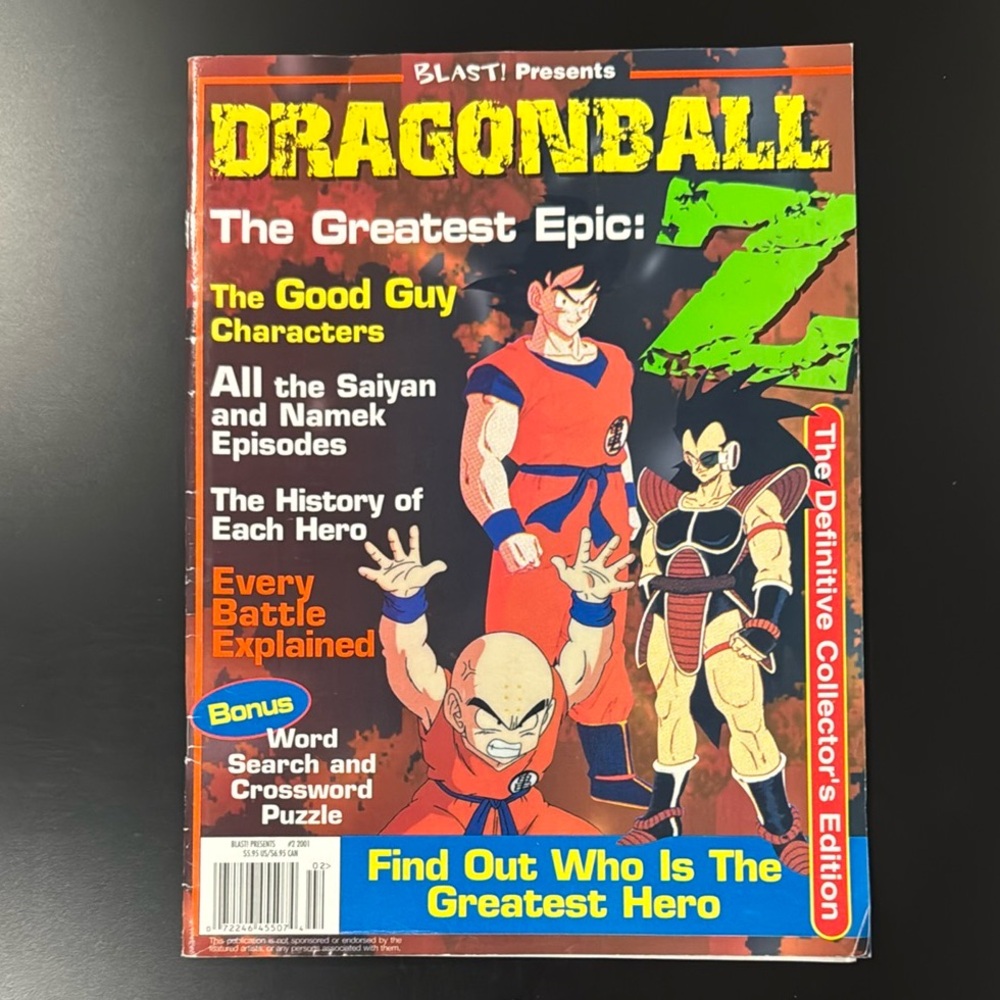 Blast! Presents #2: Dragonball Z - Collectible Magazine